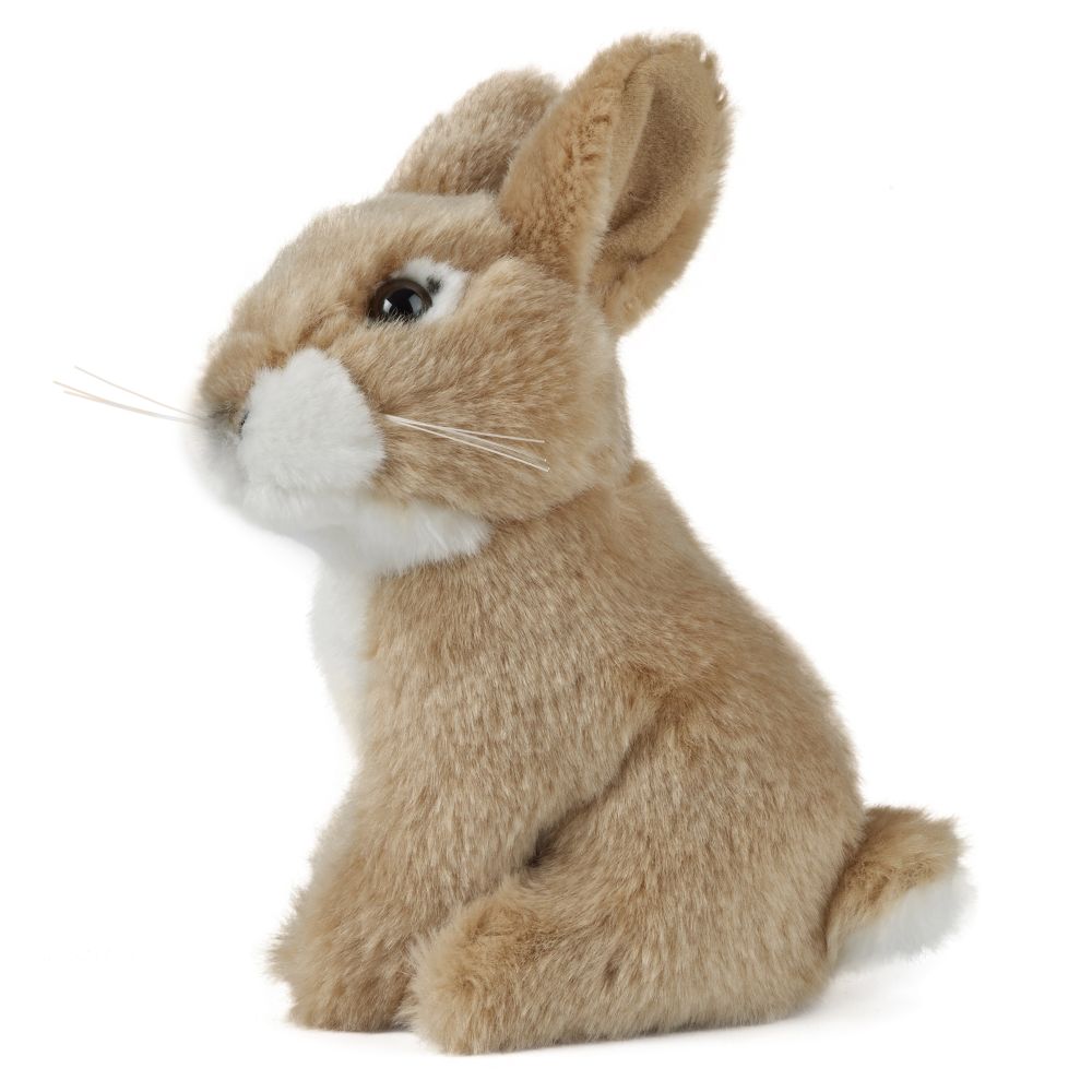 Living Nature Sitting Baby Rabbit Plush
