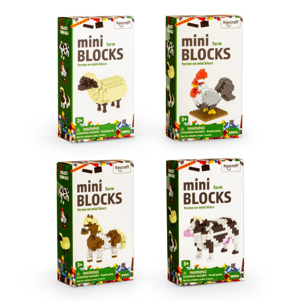 Mini Blocks - Farm Assorted