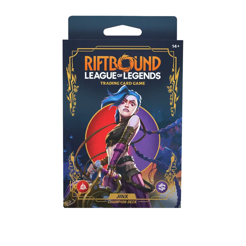 Riftbound League of Legends TCG: Jinx Champion Deck