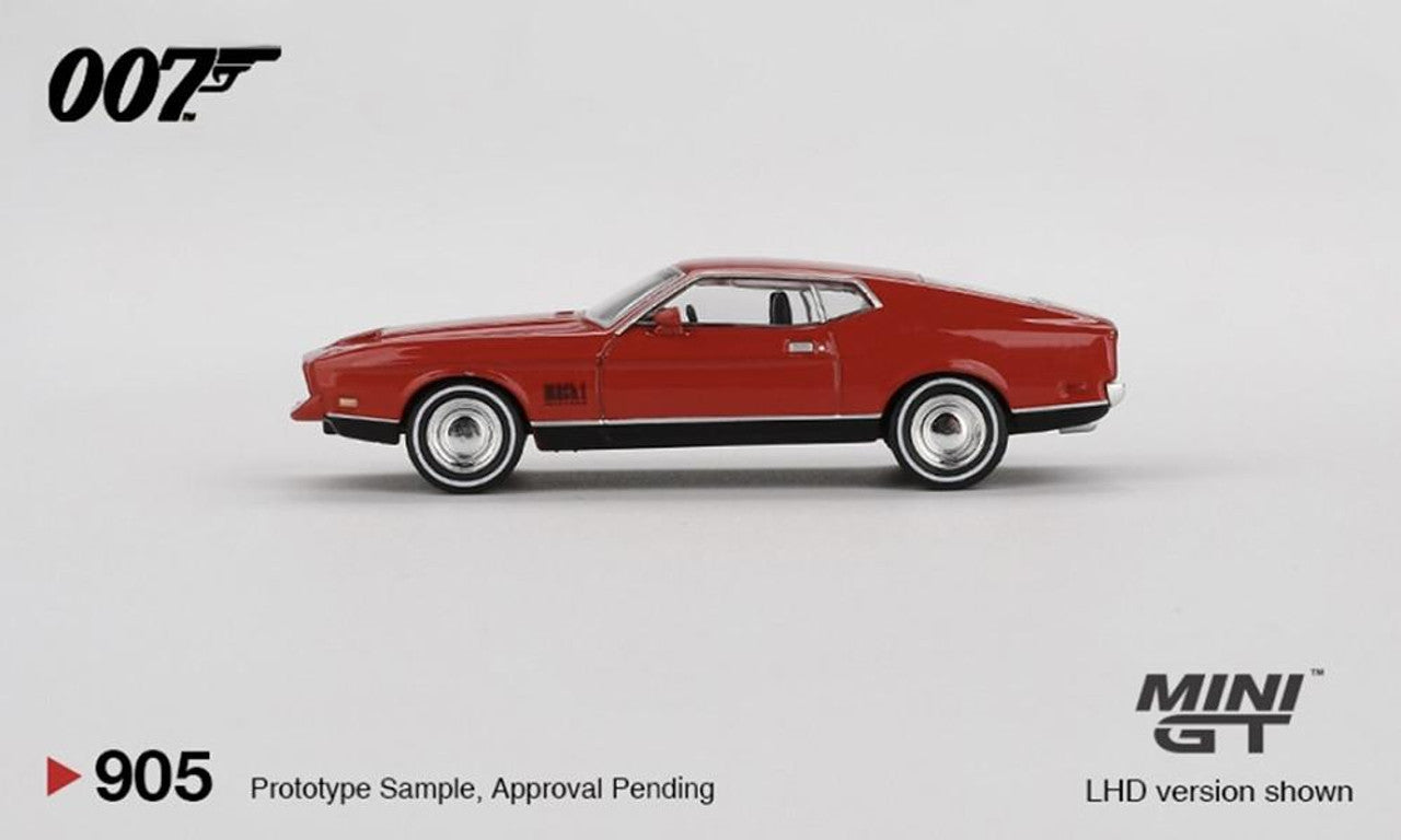 Mini GT Ford Mustang Mach 1 "James Bond - Diamonds Are Forever" 1:64 Scale Die Cast