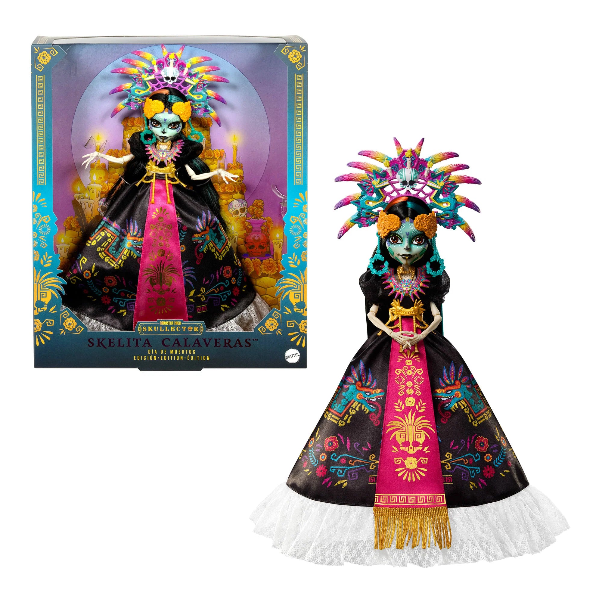 Monster High Skullector Skelita Calaveras Día de Muertos Doll
