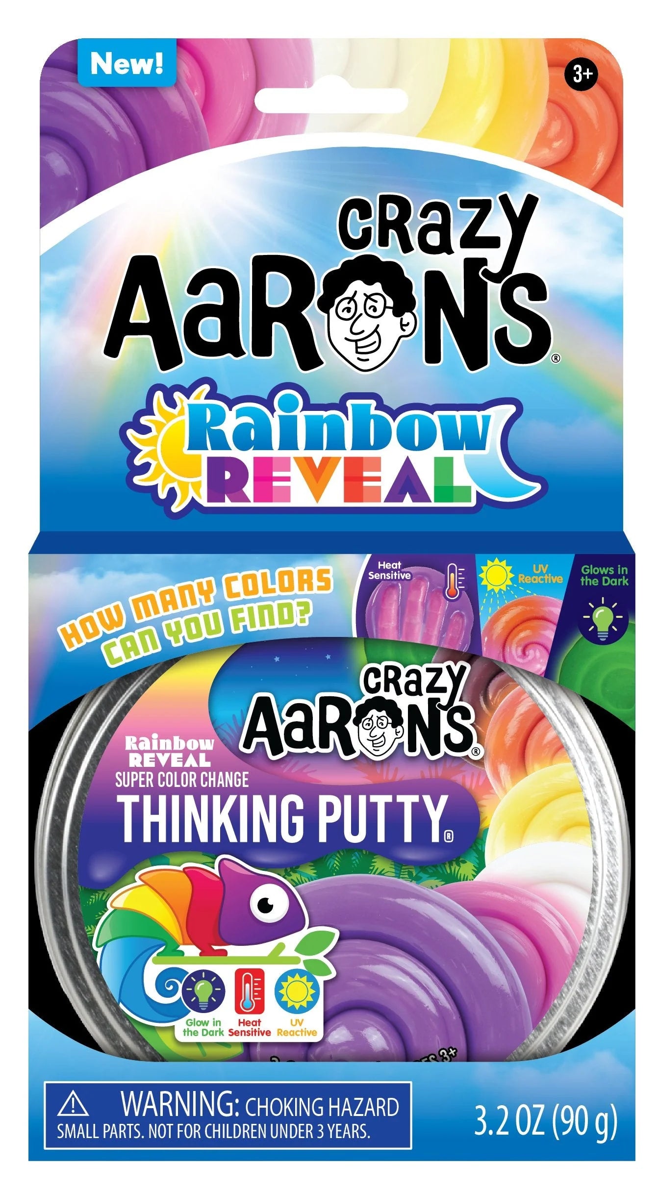 Crazy Aarons Trendsetters Rainbow Reveal Putty