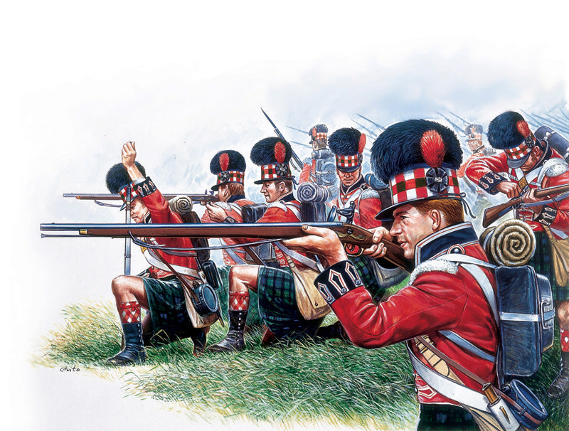 Italeri Highlander Infantry Napoleonic Wars 1:72