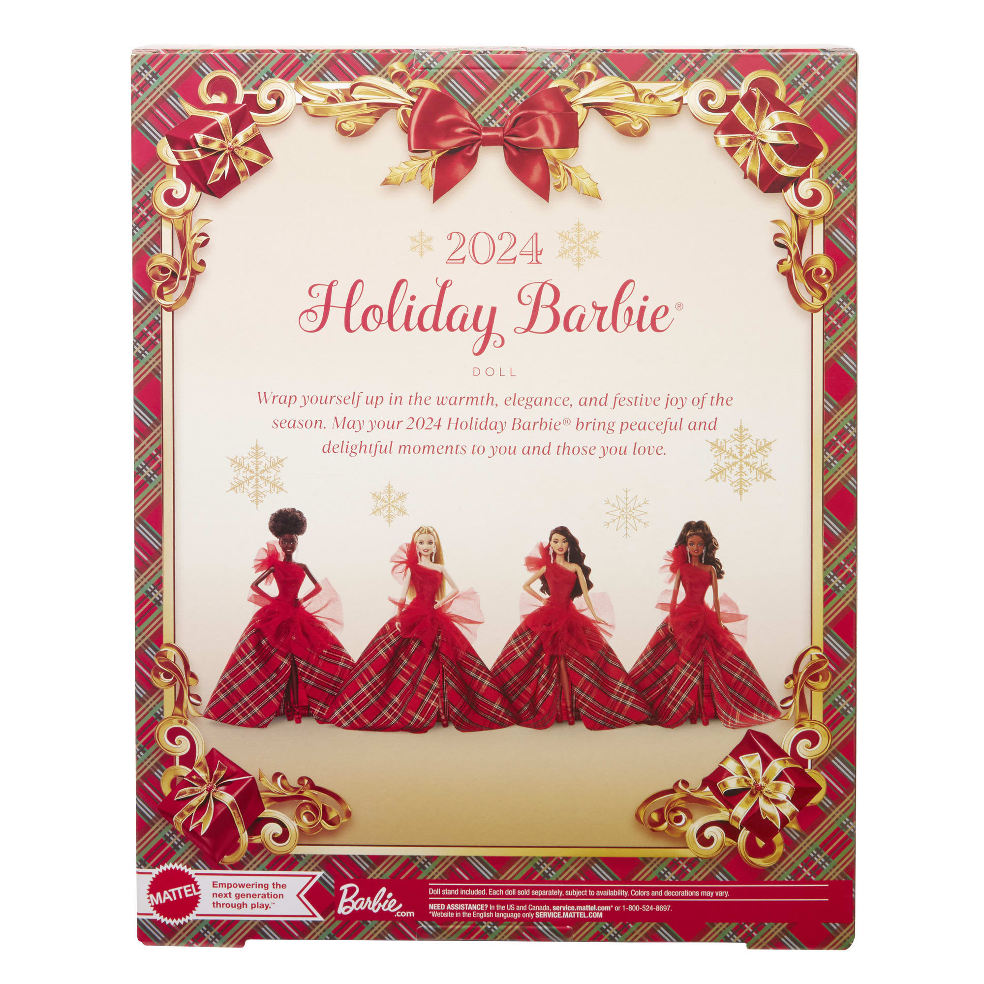 Barbie Signature Holiday Doll 2024 (Blonde Hair)