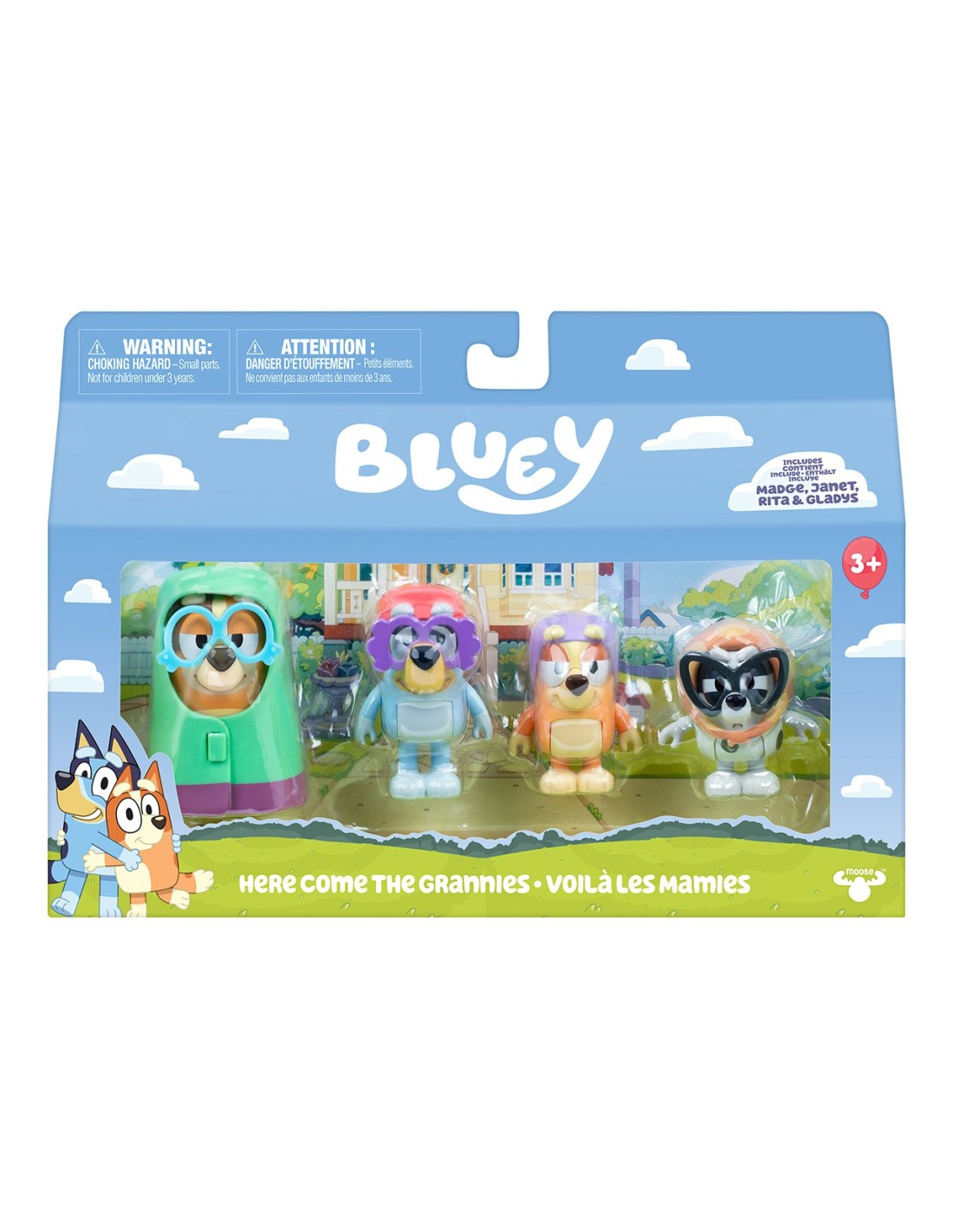 Bluey & Family 4 Figure Pack Assortment