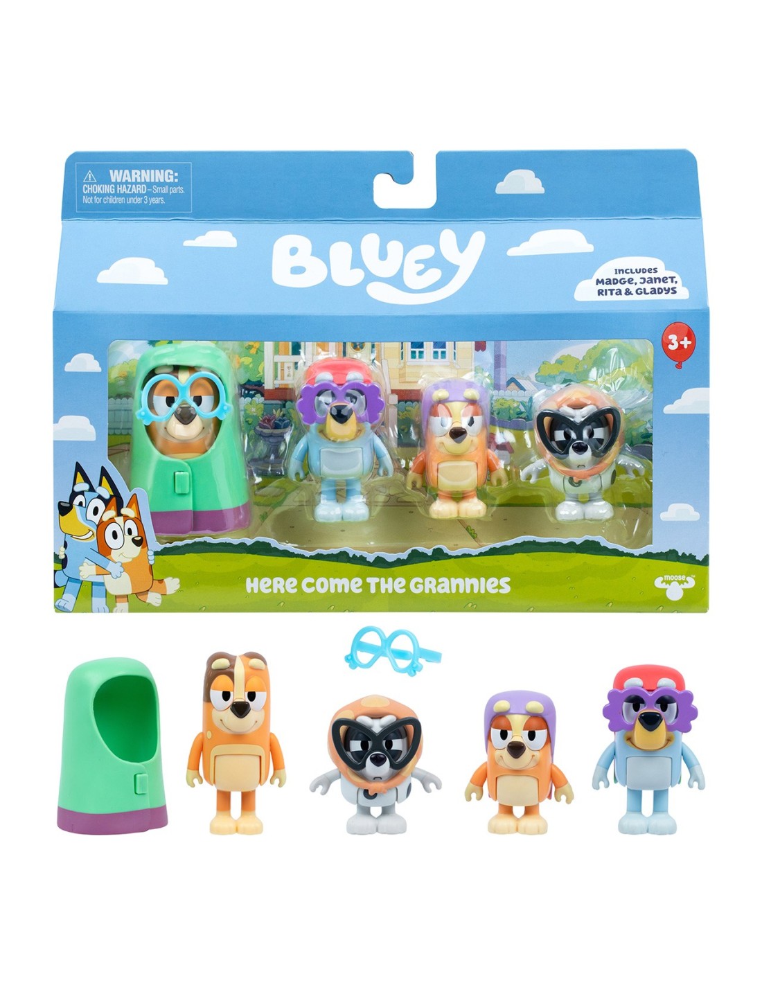 Bluey & Family 4 Figure Pack Assortment