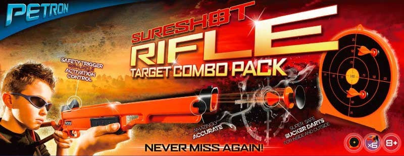 Sureshot Rifle with Target Combo Pack