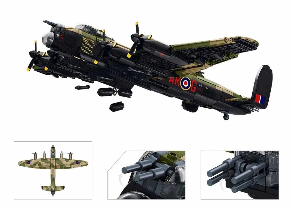 Sluban 1:400 Lancaster Bomber Construction Set