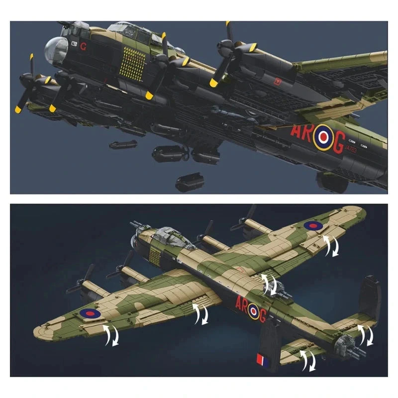 Sluban 1:400 Lancaster Bomber Construction Set