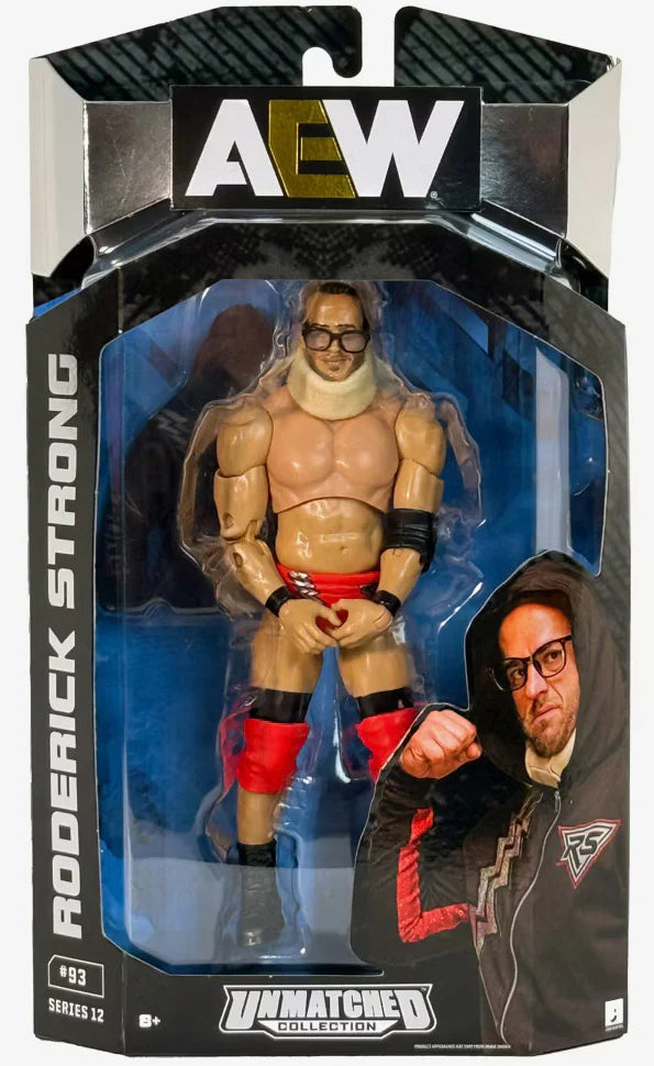 AEW Unmatched Series 12 "Neck Strong" Roderick Strong #93