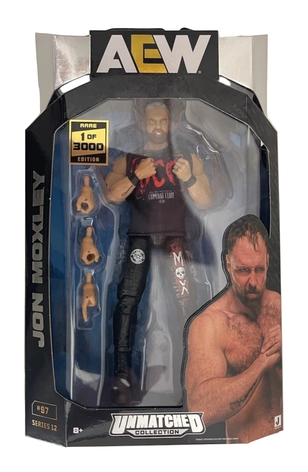 AEW Unmatched Series 12 Jon Moxley RARE