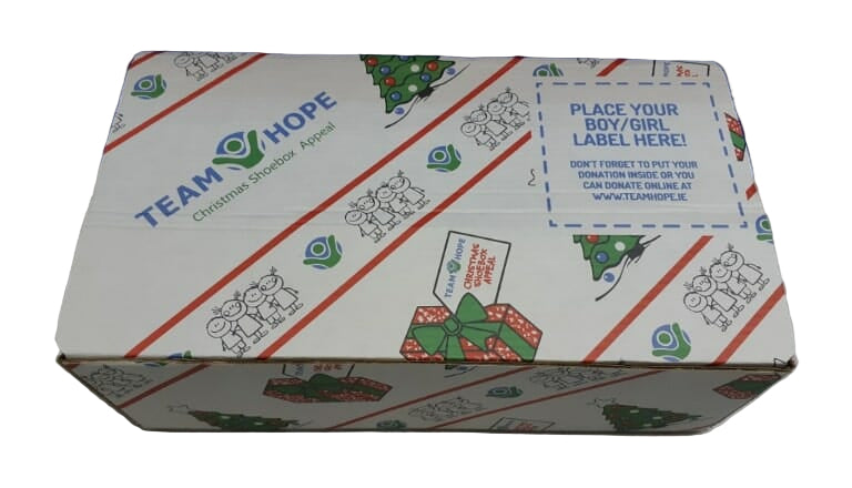 Team Hope Shoe box
