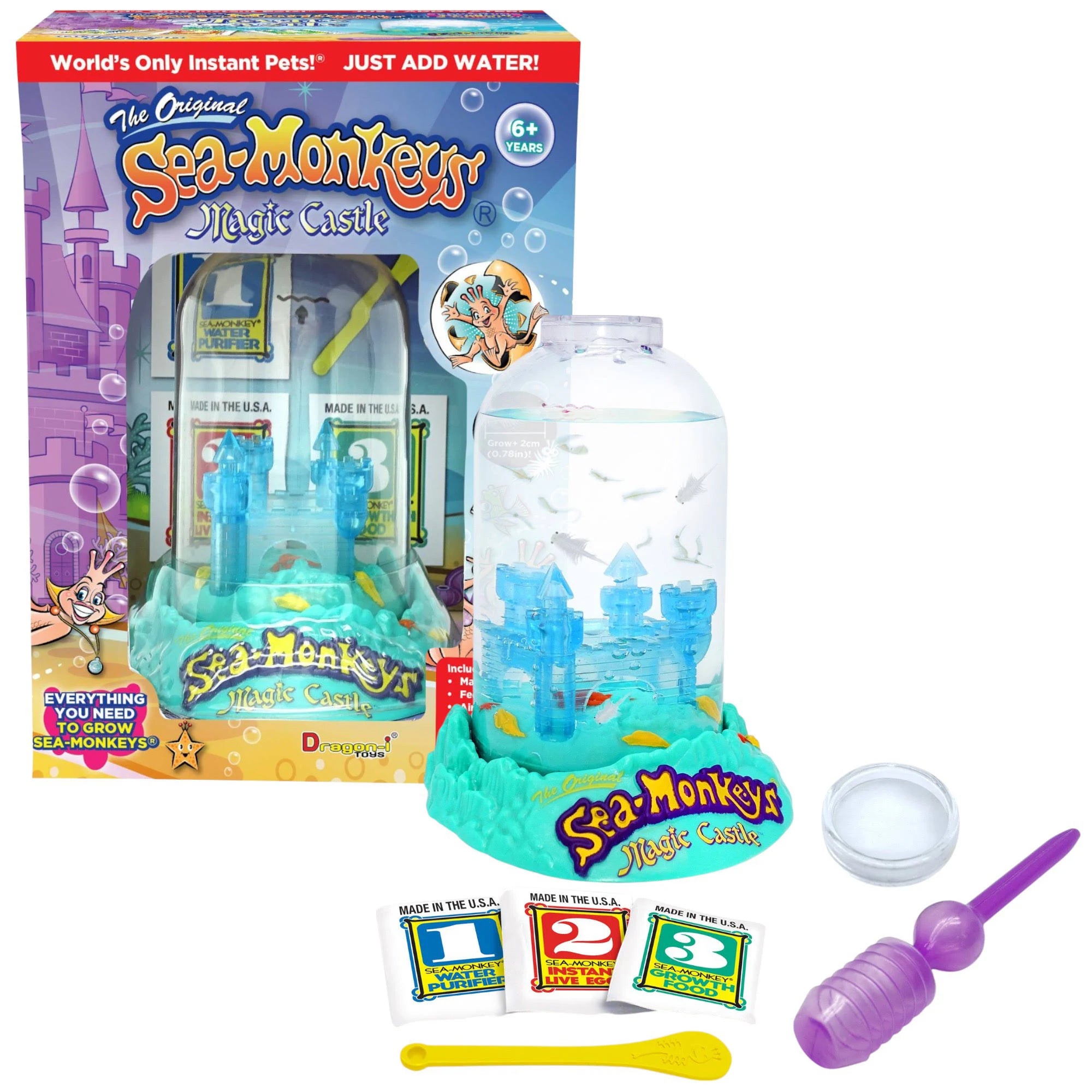 Sea Monkeys Magic Castle Playset