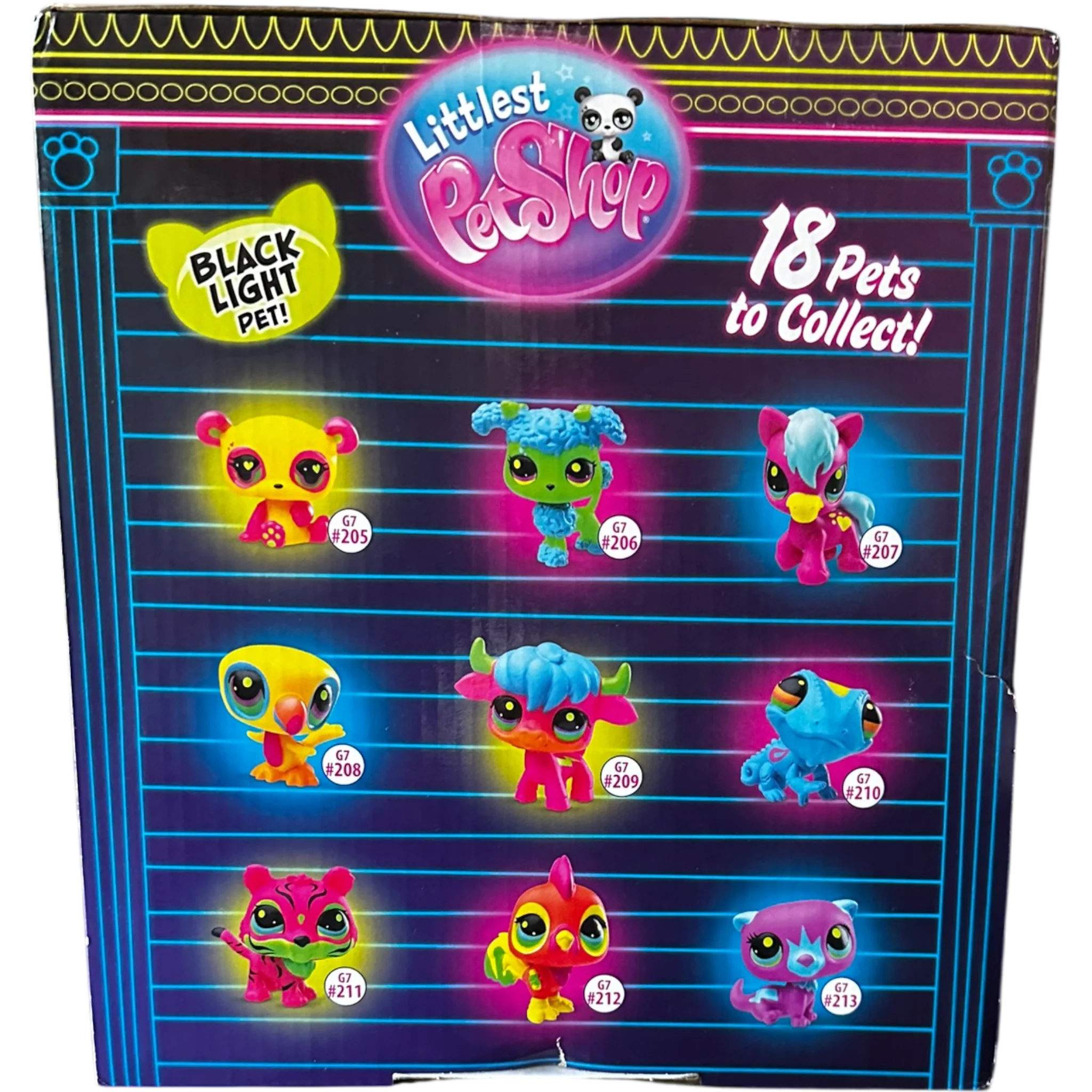 Littlest Pet Shop Black Light Pets Series 2