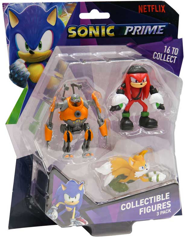 Sonic Prime Collectible Figure 3 Pack