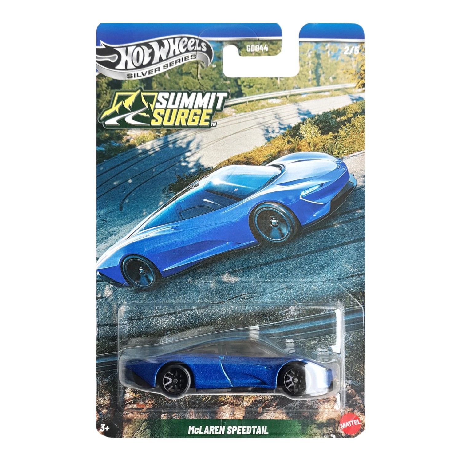 Hot Wheels Silver Summit Surge McLaren Speedtail