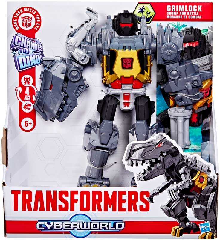 Transformers Cyberworld Chomp & Battle Grimlock