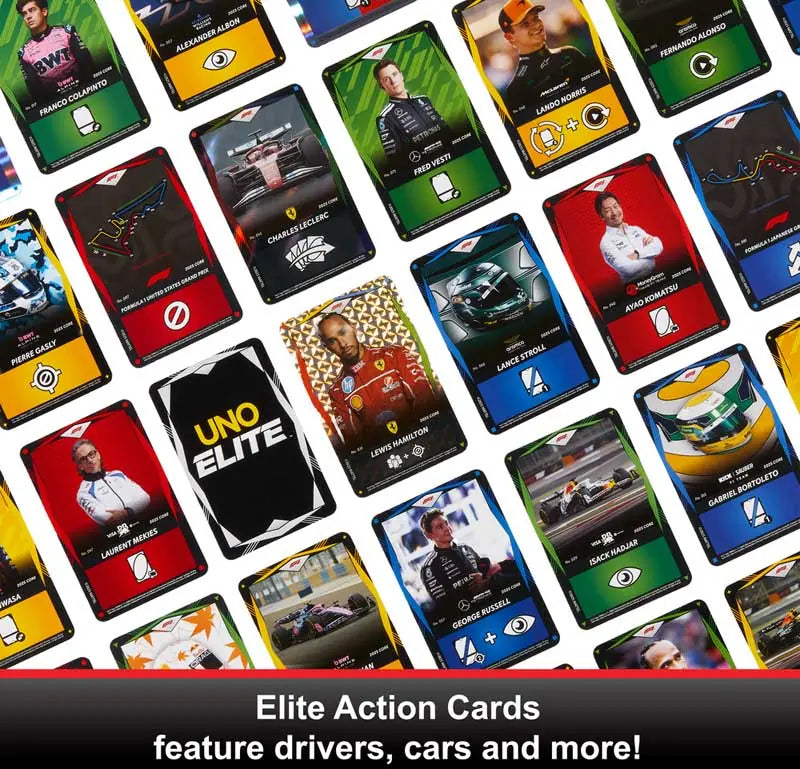 UNO Elite Formula 1 2025 Core Edition Booster Set