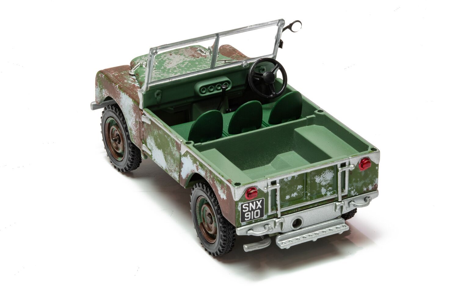 No91 ミニカー1/80 CORGI Northern lreland Corgi Vanguards Land-Rover Series 1 80