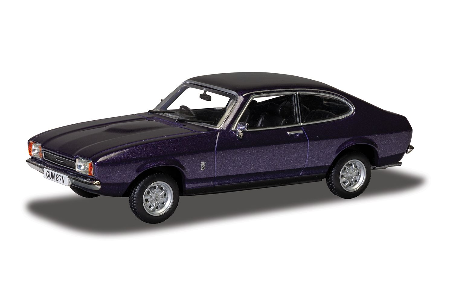 Corgi Ford Capri Mk2 1.6 XL Purple Velvet 1:43