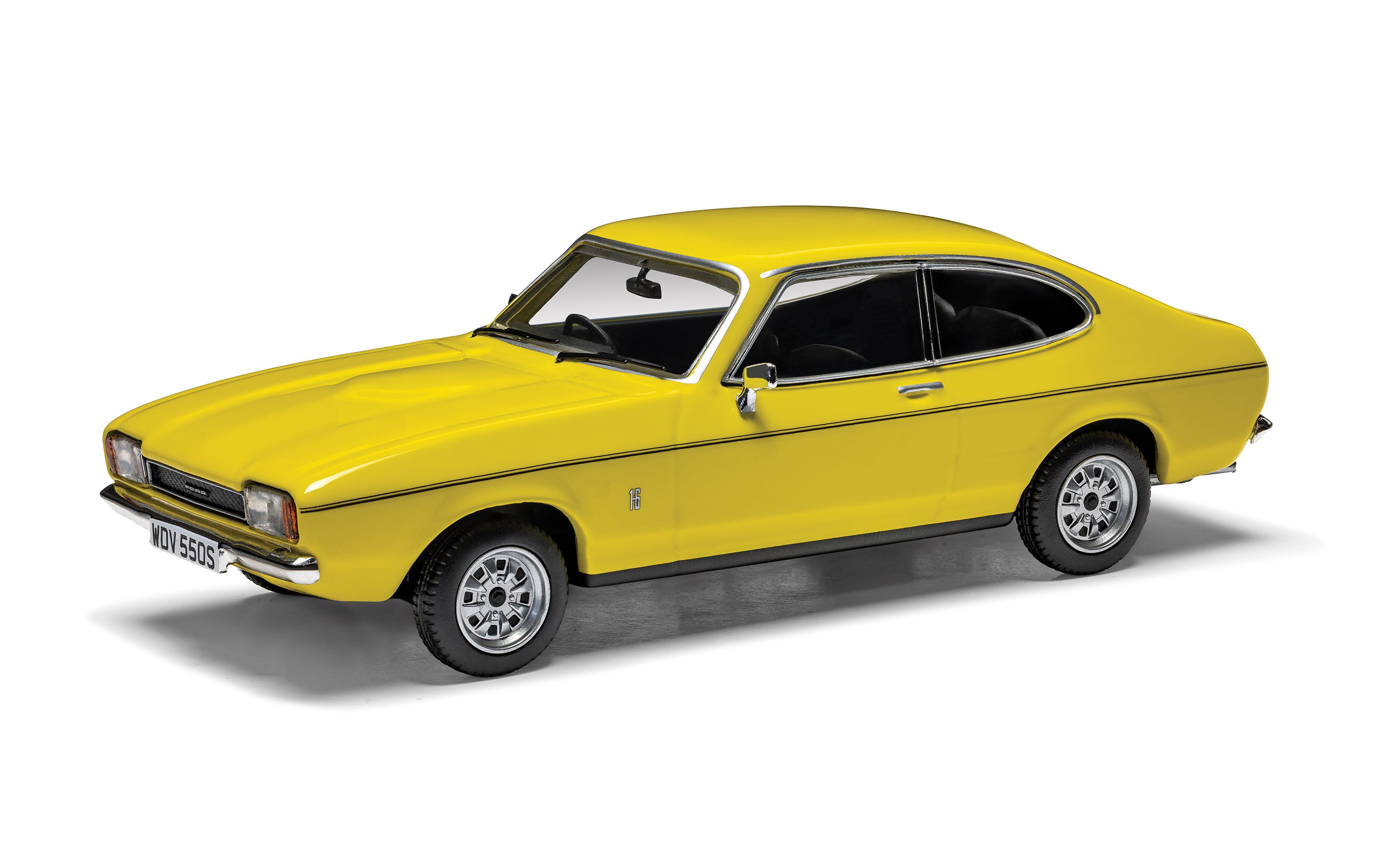 Vanguards Ford Capri Mk2 1.6L Yellow