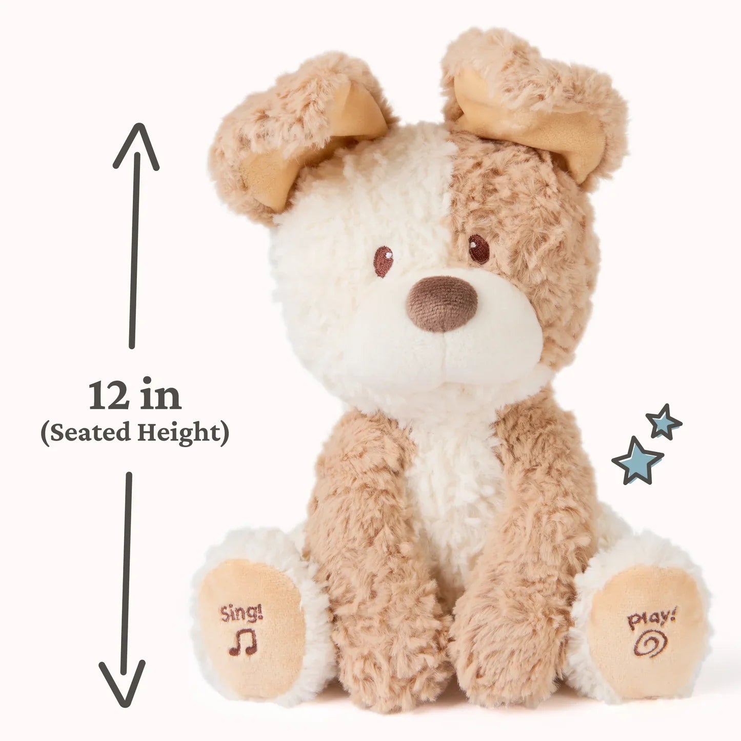 GUND Peeki The Puppy Peek a Boo Plush
