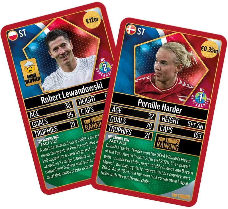 World Football Stars Top 200 Top Trumps - Pack 1