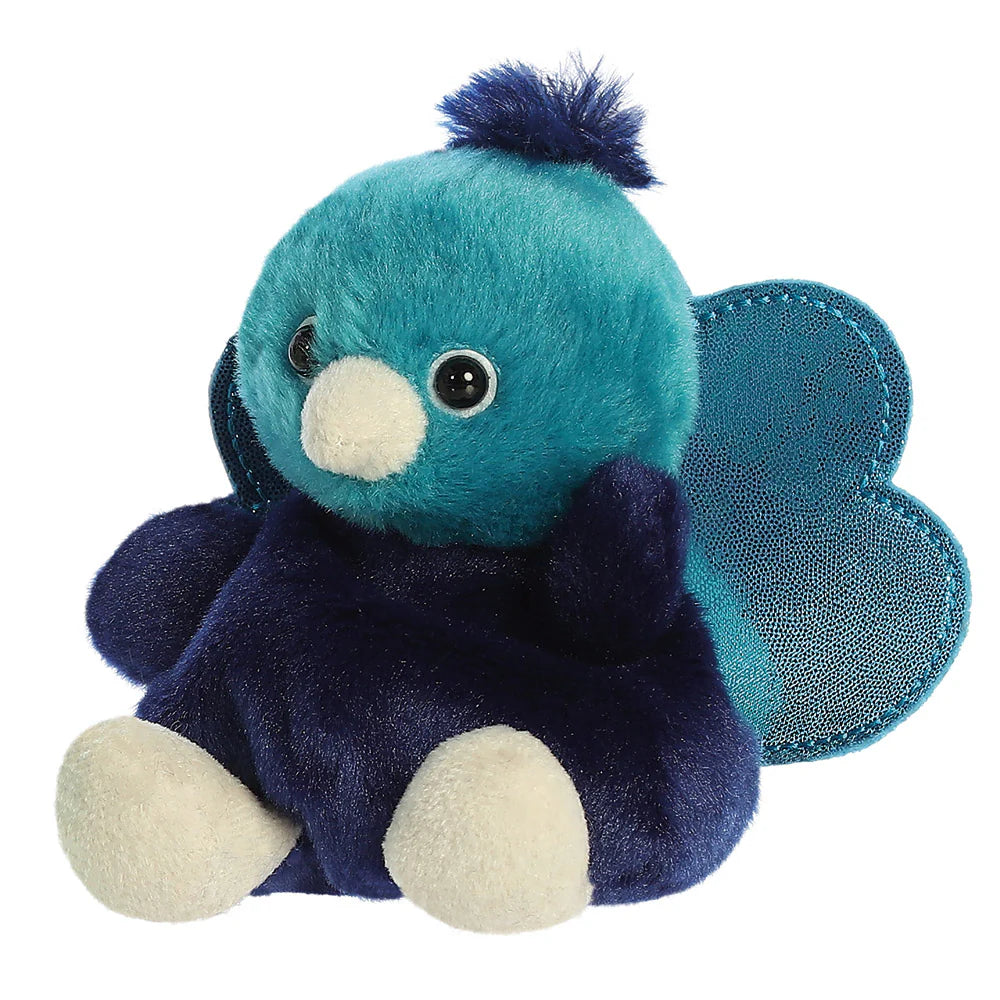 Palm Pals Elton Peacock 12cm Soft Toy