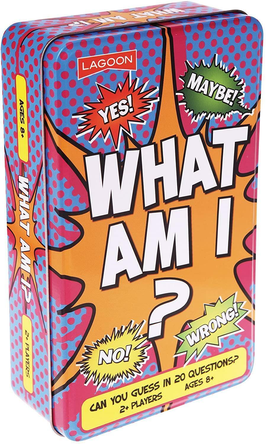 What Am I? game in a Tin