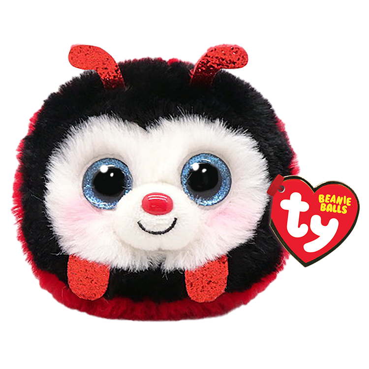 Izzy  Ladybug Ball - Ty Beanie Balls