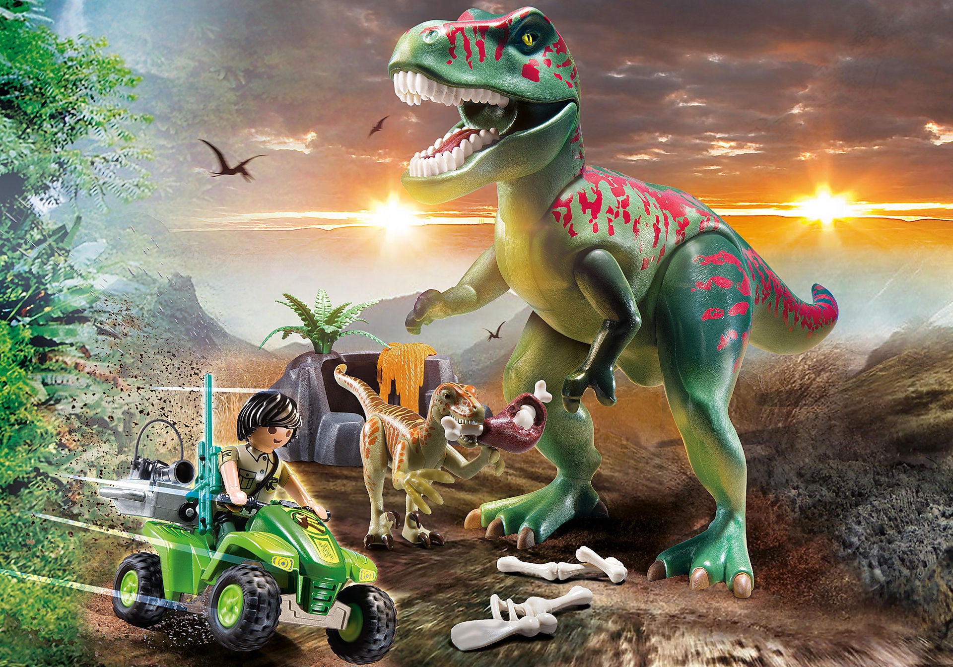 Playmobil T-Rex Attack