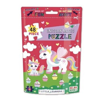 Unicorn Magic 48 Piece Puzzle Bag