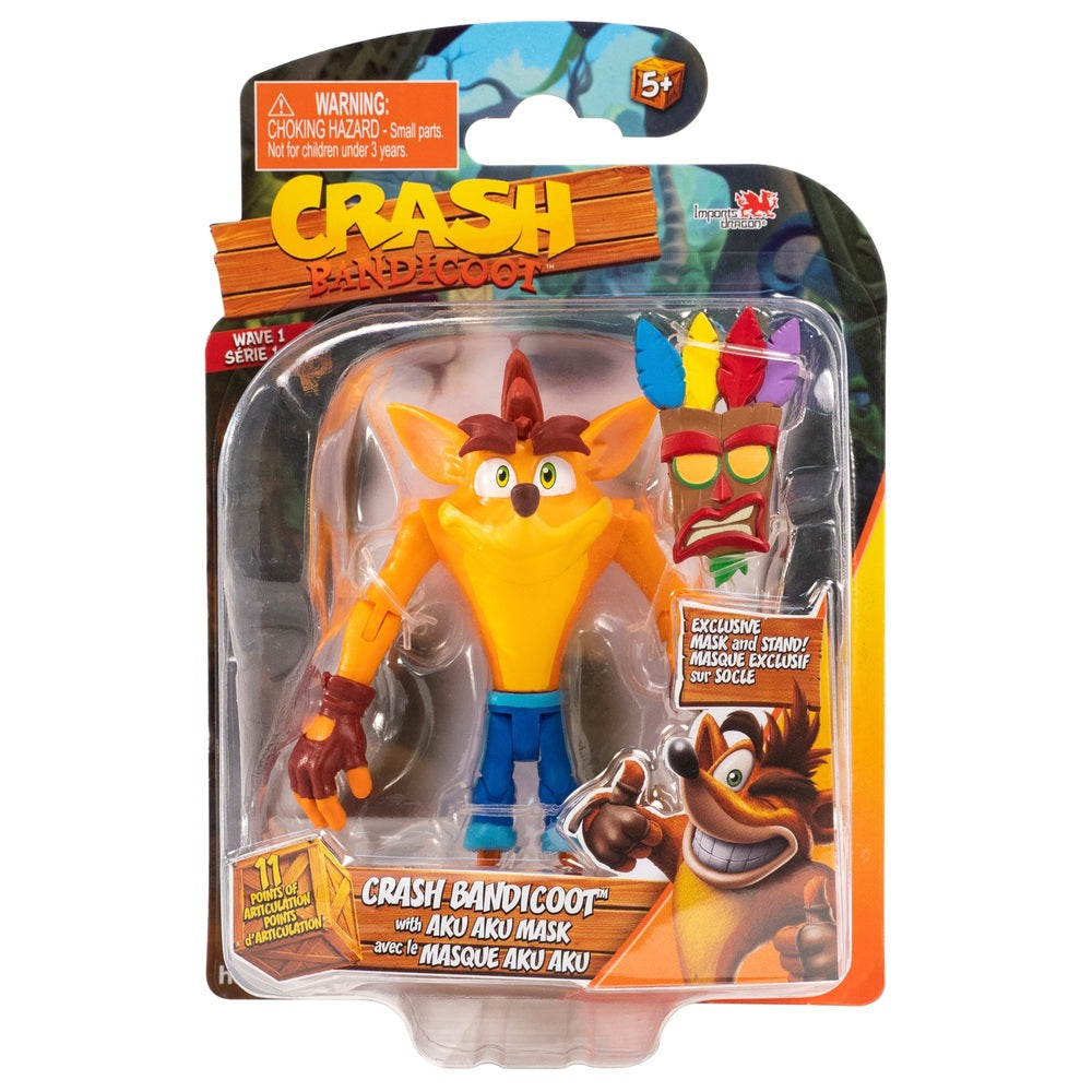 Crash Bandicoot: Crash Bandicoot With Aku Aku Mask