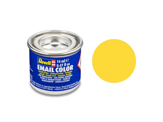 Matt Yellow (RAL 1017) Color Enamel 14ml