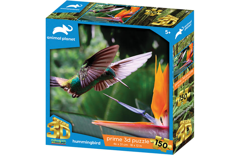 Humming Bird 150 Piece 3D Jigsaw Puzzle