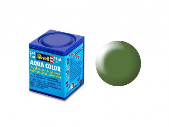 Silk Fern Green(RAL 6025)Aqua Color Acrylic 18ml