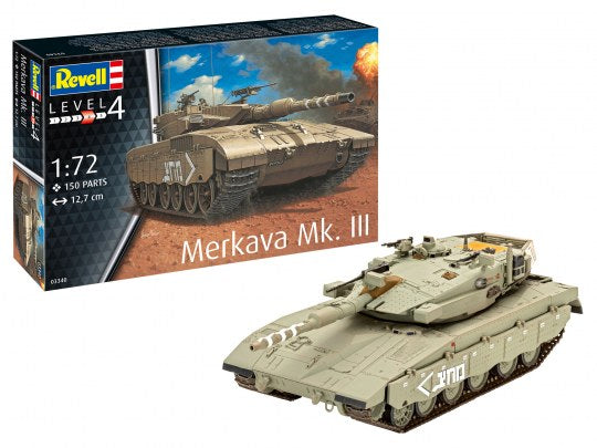 Merkava Mk.III 1:72 Scale Kit