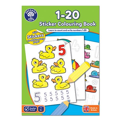 Orchard 1 - 20 Colouring Book