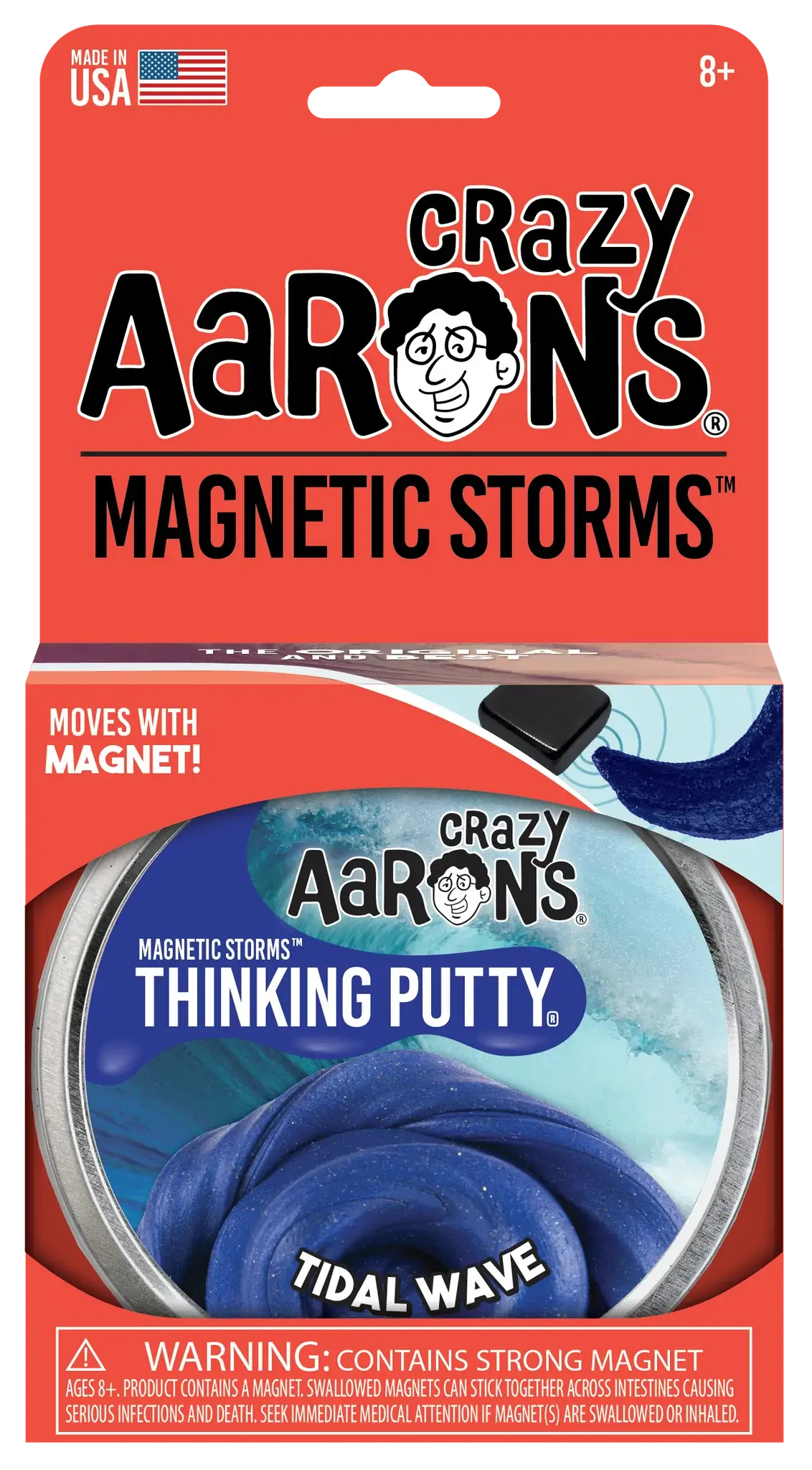 Crazy Aarons Magnetic Tidal Storms Thinking Putty