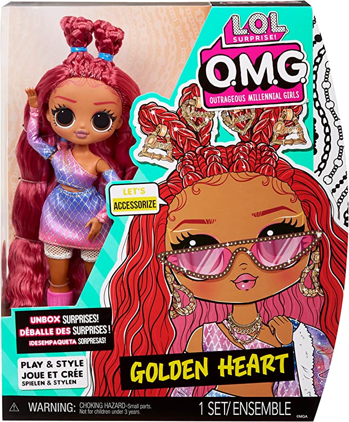 L.O.L. Surprise OMG Series 7 Golden Heart Doll