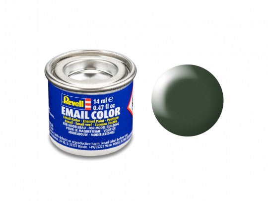 Silk Dark Green(RAL 6020) Color Enamel 14ml