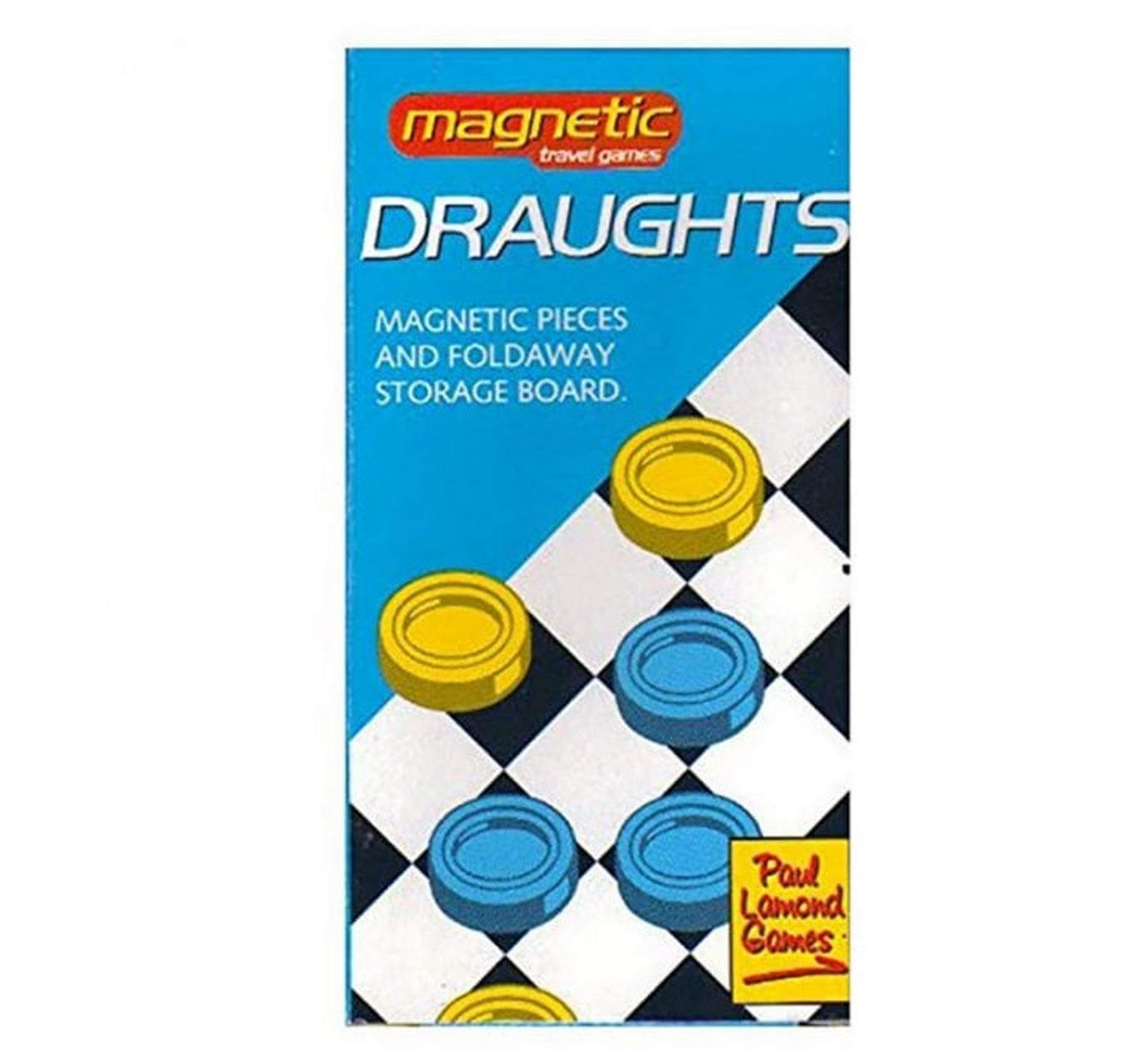 Magnetic Draughts Travel Game