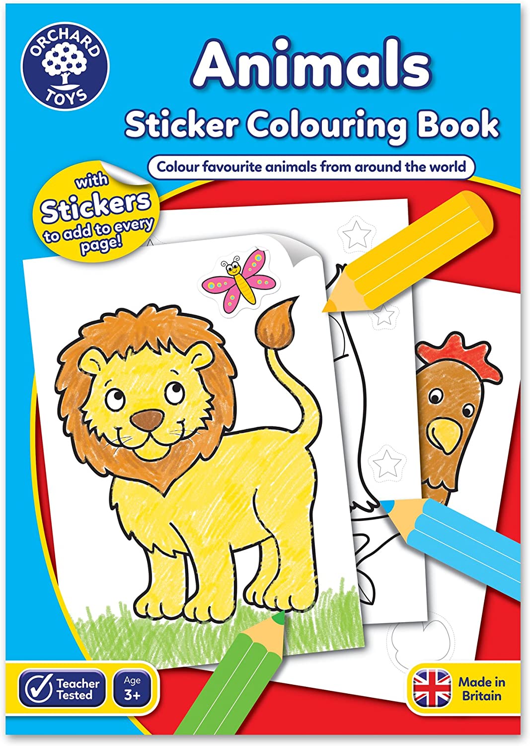 Orchard Animals Colouring Book
