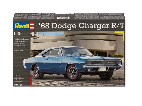 1968 Dodge Charger R/T 1:25 Scale Kit