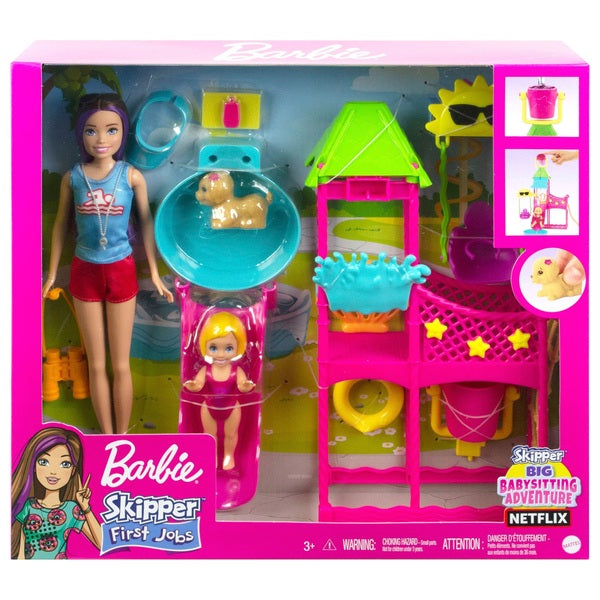 Barbie Skipper First Jobs Waterpark Play Set