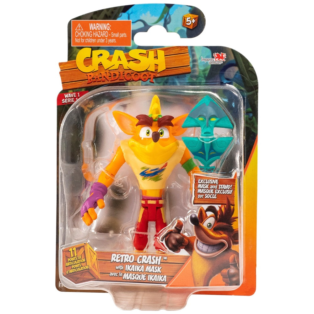 Crash Bandicoot: Retro Crash With Ika Ika Mask