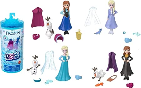 Frozen Small Doll Snow Reveal Assorted