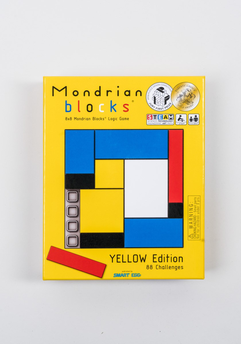 Mondrian Yellow Blocks