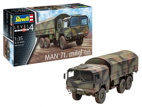MAN 7t milgl 6x6 1:35 Scale Kit