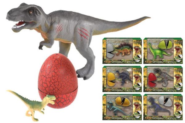 Dinosaur With Baby In Egg